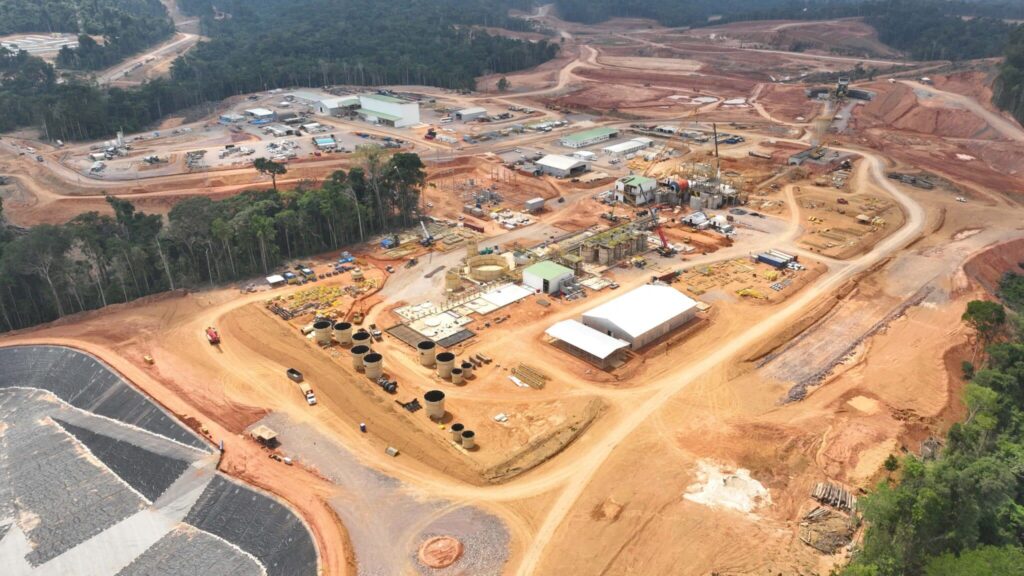 Mina Tocantinzinho na região minerária de Tapajós, uma das 03 maiores minas de ouro do Brasil. Foto: G-Mining
