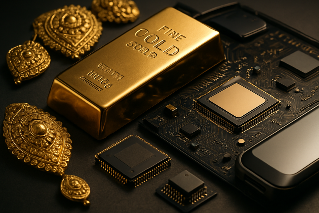 Ouro ainda e muito valorizado devido à raridade e diversidade de usos.