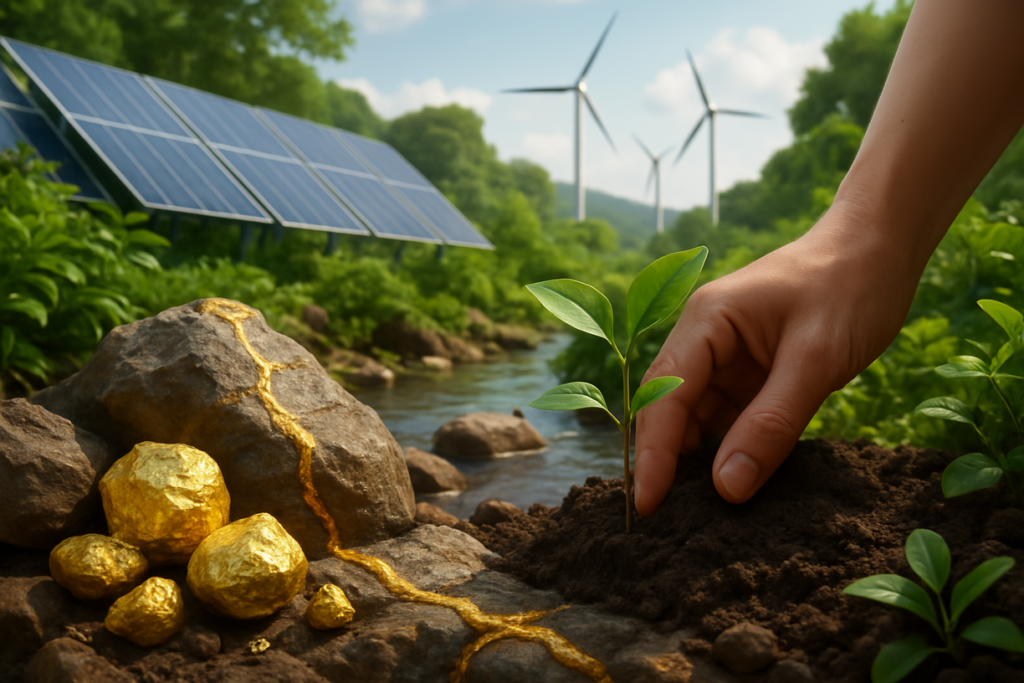 Mineração de ouro sustentável é possível?