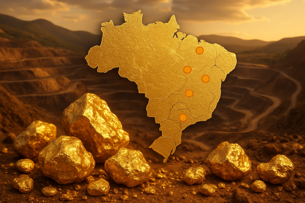 Maiores reservas de ouro do Brasil avançam para uma extração mais sustentável, desafio é conter o garimpo ilegal. Foto: Portal do Minério