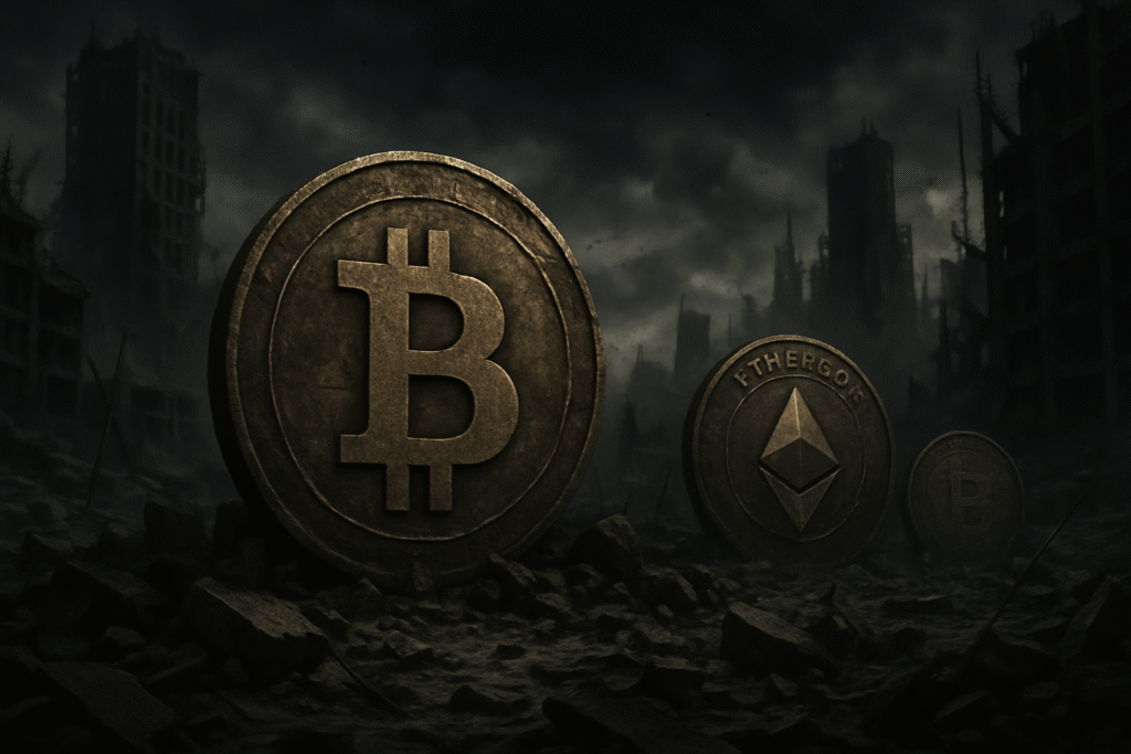 Bitcoin pode entrar em declínio imediato em cenários de falta de internet.