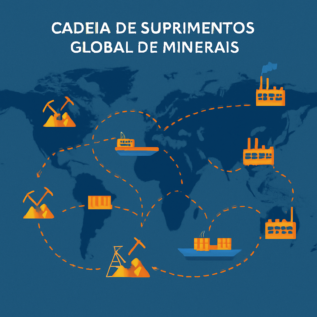 As tarifas de Donald Trump afetam a cadeia global de suprimentos minerais